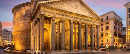 Perchè non entra acqua nel Pantheon?