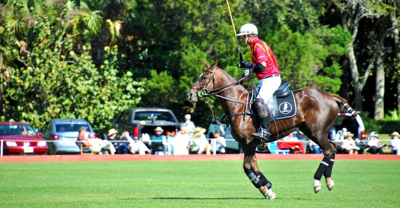 Perché i giocatori di polo indossano caschi di protezione?